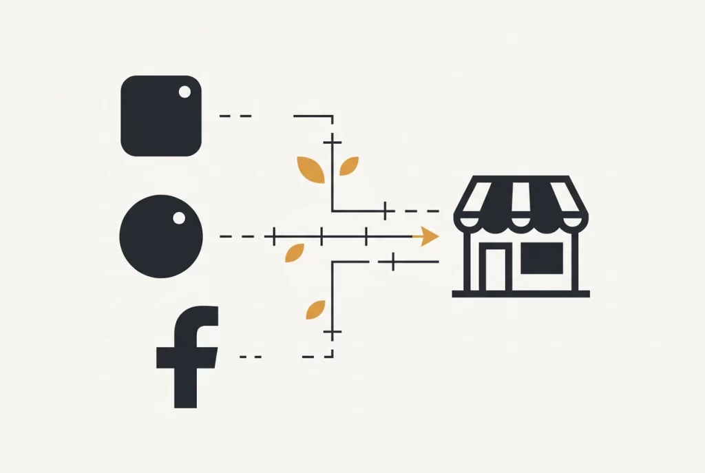 Professional header image for comparison analysis: Social Media for Local Australian Businesses: Which Platf...